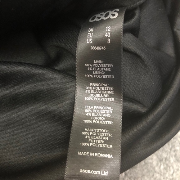 ASOS Rainbow Sequin Sleeveless Dress Sz 8 NWT - Picture 14 of 14